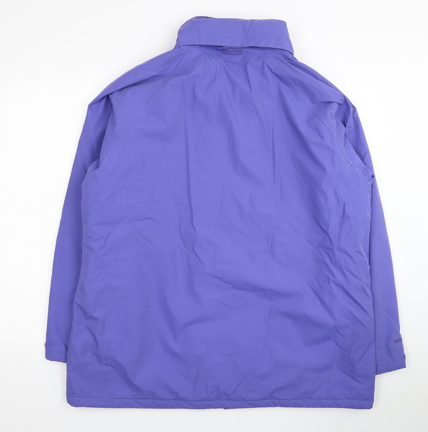 Regatta Womens Purple Rain Coat Coat Size 20 Zip