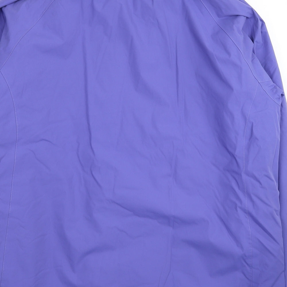 Regatta Womens Purple Rain Coat Coat Size 20 Zip