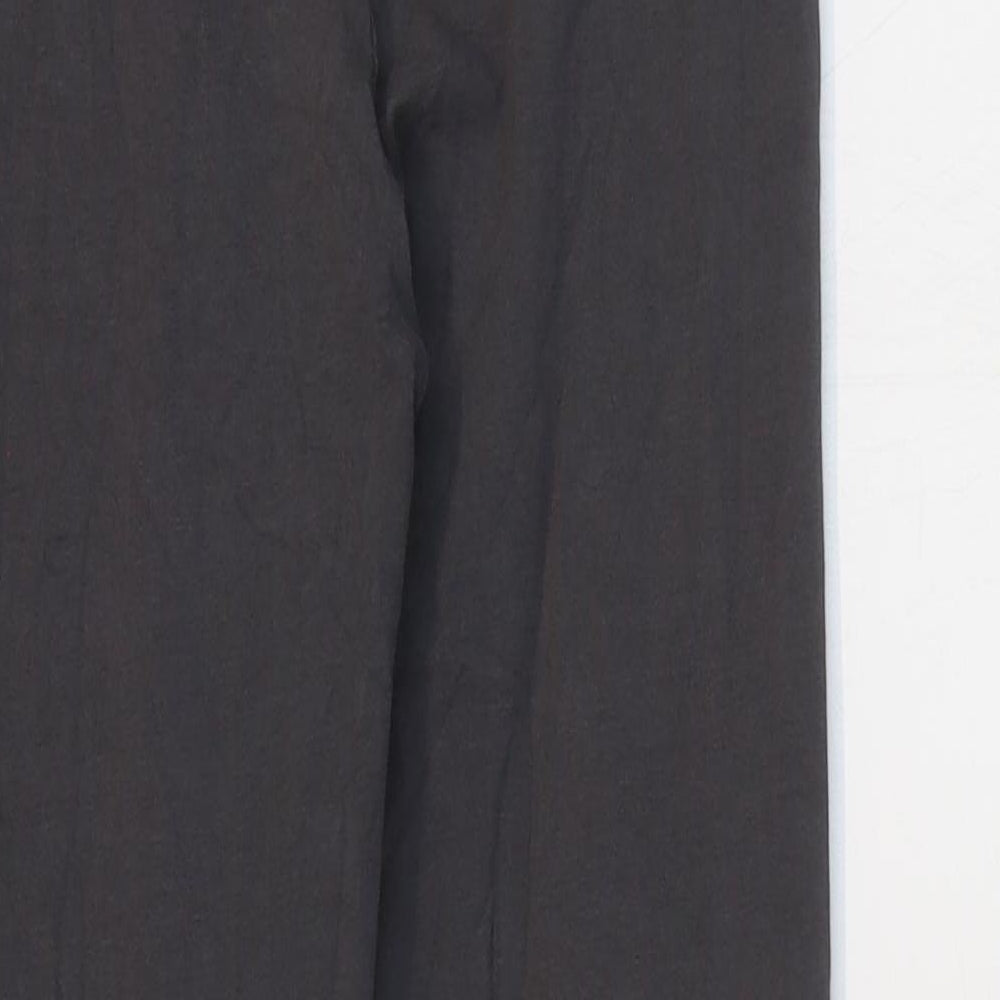Nutmeg Girls Grey Striped Cotton Jogger Trousers Size 11-12 Years Regular