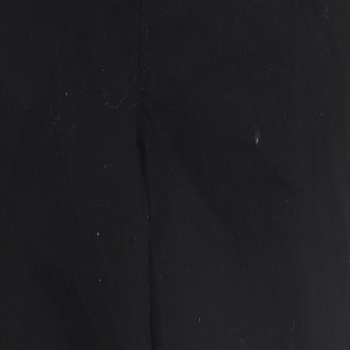Very Womens Black 100% Cotton Flared Jeans Size 14 L28 in Regular