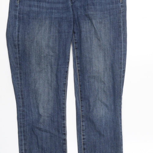 Gap Mens Blue Cotton Skinny Jeans Size 27 in L27 in Regular Zip