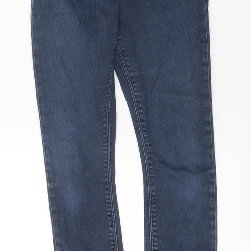ASOS Womens Blue 100% Cotton Skinny Jeans Size 26 in L29 in Regular Zip