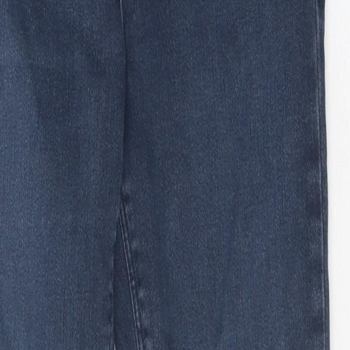 ASOS Womens Blue 100% Cotton Skinny Jeans Size 26 in L29 in Regular Zip