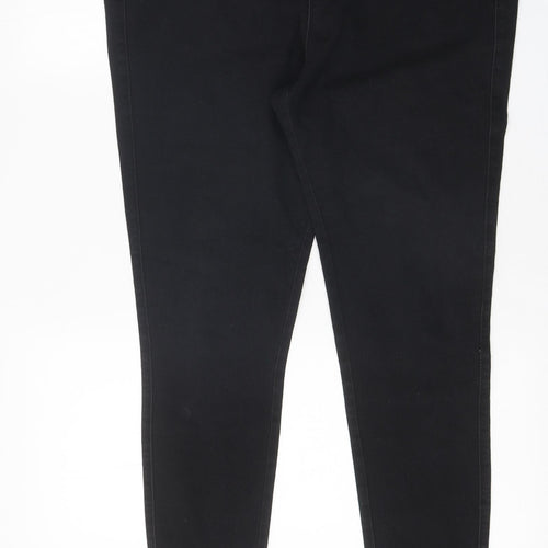 Preworn Womens Black 100% Cotton Jegging Jeans Size 36 in L25 in Regular