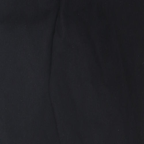 Preworn Womens Black 100% Cotton Jegging Jeans Size 36 in L25 in Regular