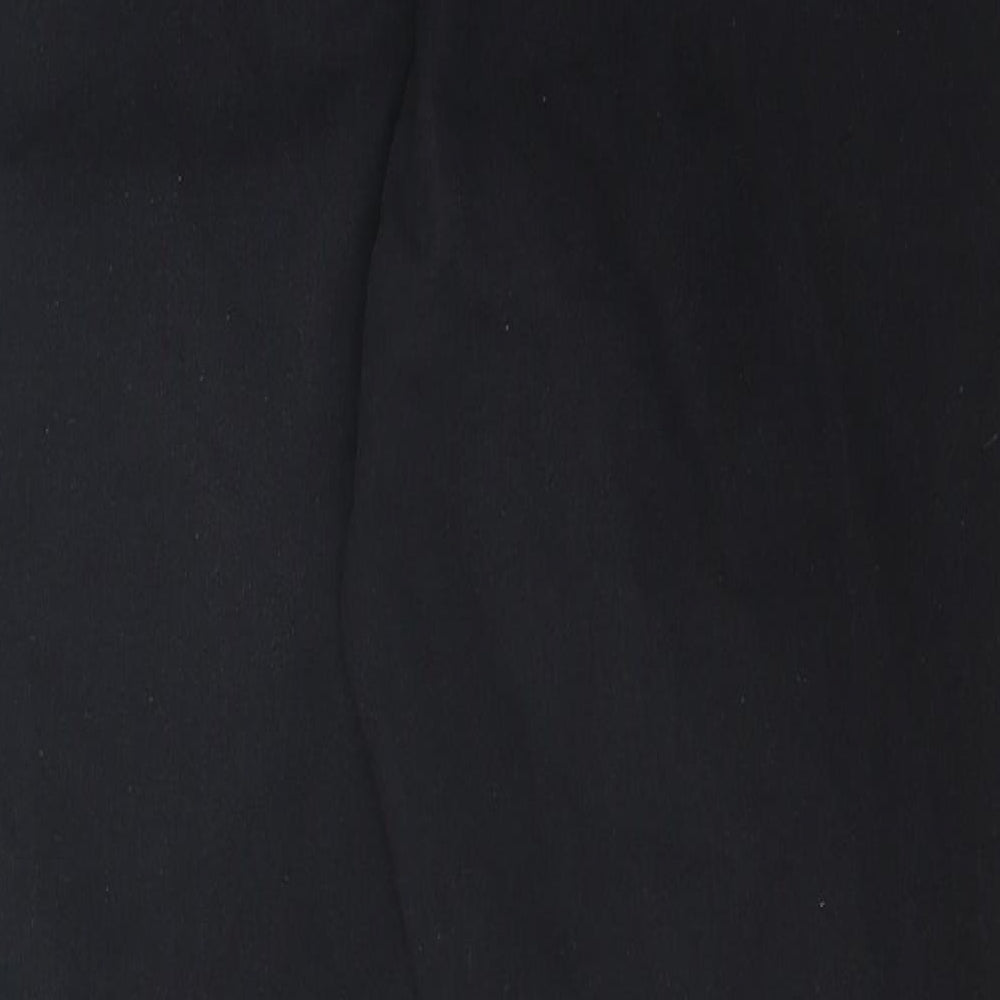 Preworn Womens Black 100% Cotton Jegging Jeans Size 36 in L25 in Regular