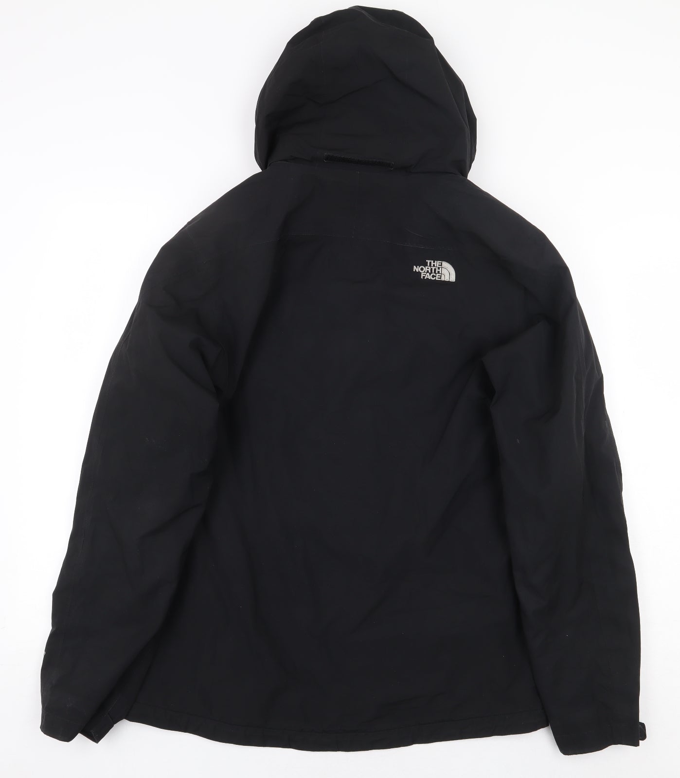 The North Face Mens Black Rain Coat Coat Size S Zip