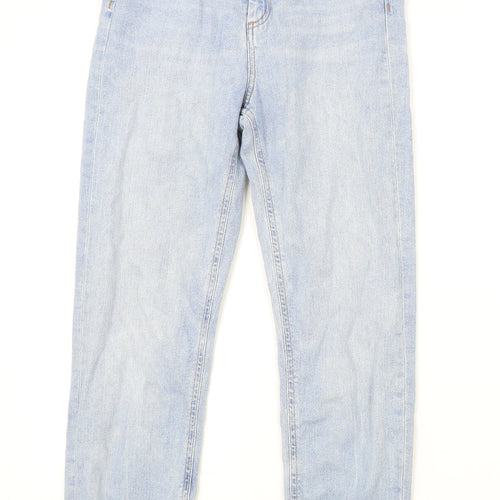 ASOS Mens Blue Cotton Skinny Jeans Size 26 in L30 in Regular Zip