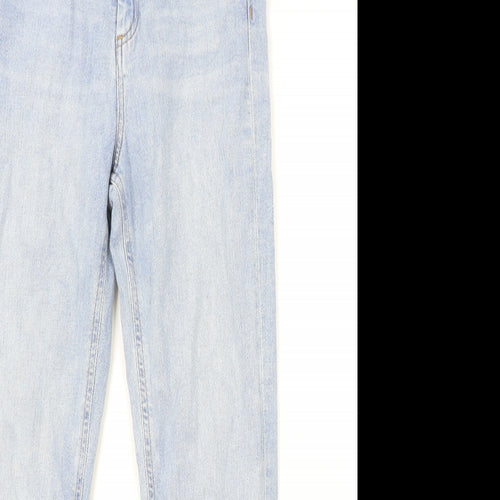 ASOS Mens Blue Cotton Skinny Jeans Size 26 in L30 in Regular Zip