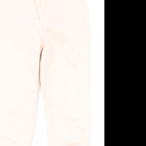 Blue 73 Womens Pink Cotton Skinny Jeans Size 8 L27 in Regular Zip