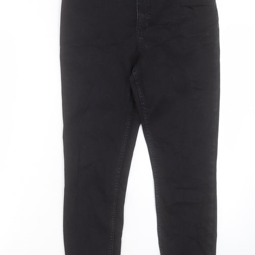 ASOS Womens Black Cotton Skinny Jeans Size 30 in L30 in Regular Button