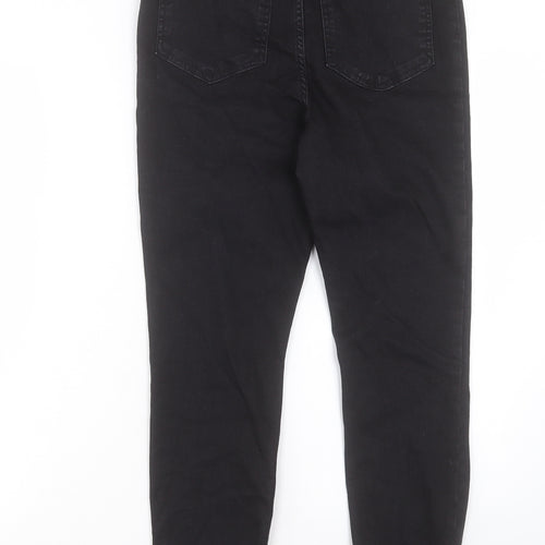 ASOS Womens Black Cotton Skinny Jeans Size 30 in L30 in Regular Button