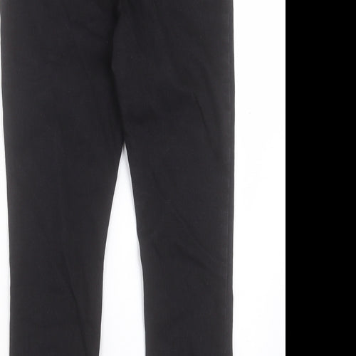 ASOS Womens Black Cotton Skinny Jeans Size 30 in L30 in Regular Button
