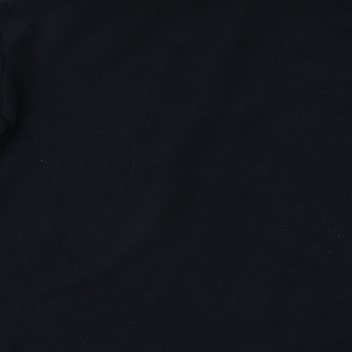Preworn Boys Black Jacket Coat Size S Zip