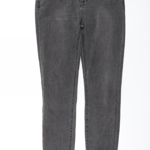 J Brand Womens Grey Polyester Skinny Jeans Size 28 in L30 in Regular Zip