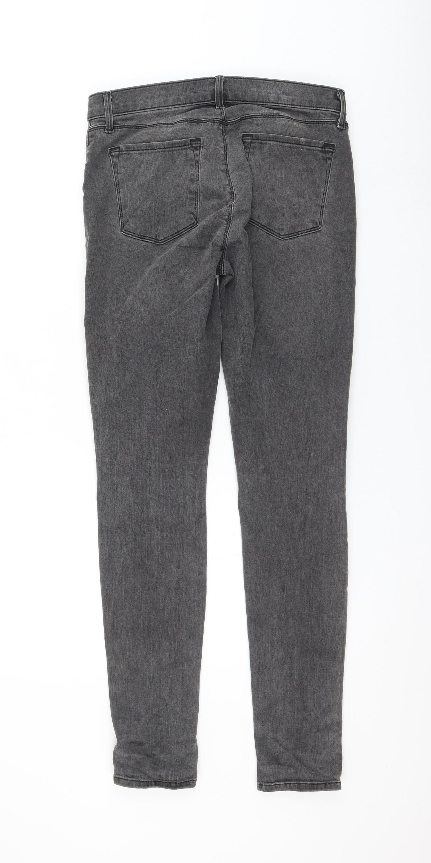 J Brand Womens Grey Polyester Skinny Jeans Size 28 in L30 in Regular Zip