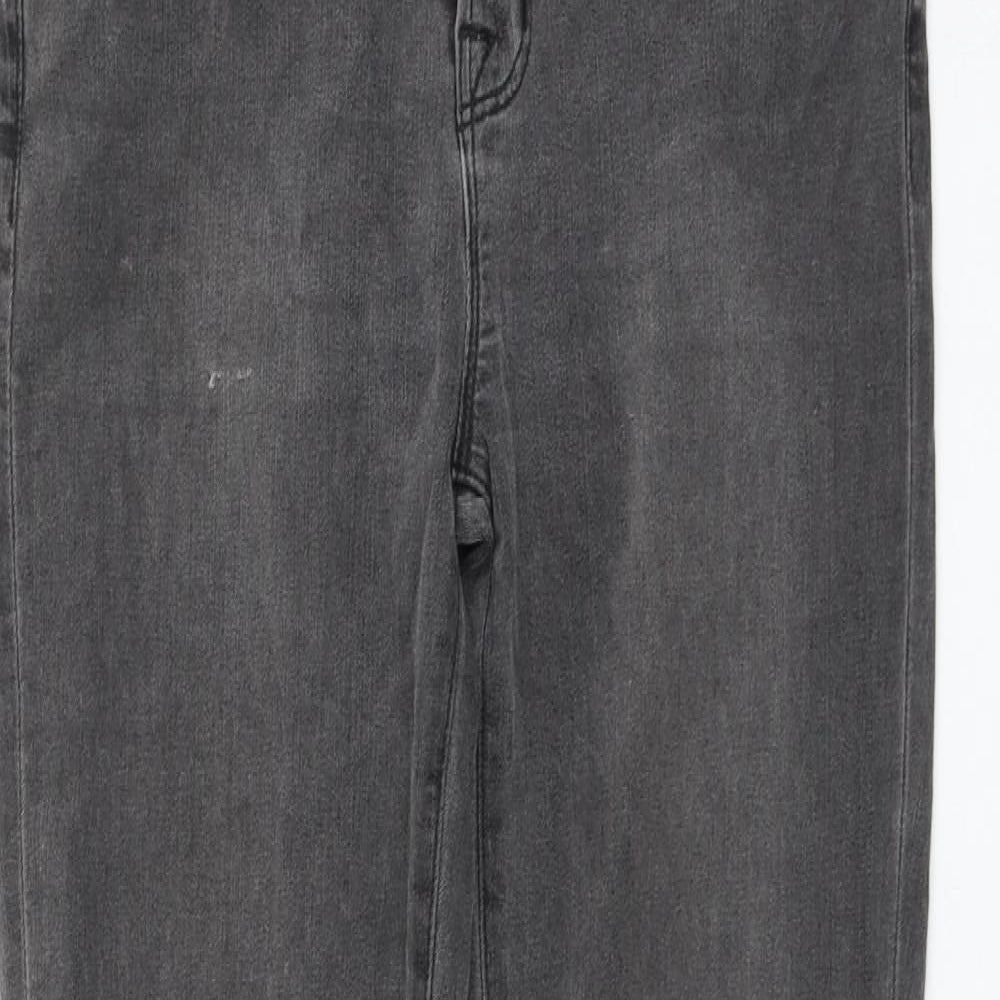 J Brand Womens Grey Polyester Skinny Jeans Size 28 in L30 in Regular Zip