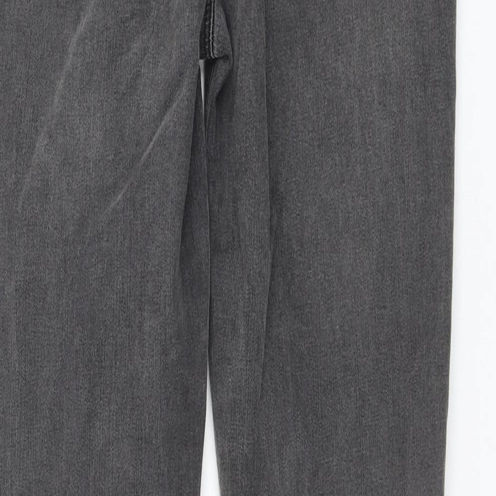 J Brand Womens Grey Polyester Skinny Jeans Size 28 in L30 in Regular Zip