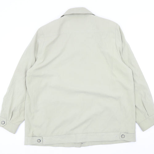 Image Creation Womens Green Jacket Size 16 Button