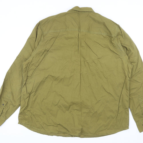 Avenue Womens Green Jacket Size 2XL Button - Shirt Jacket