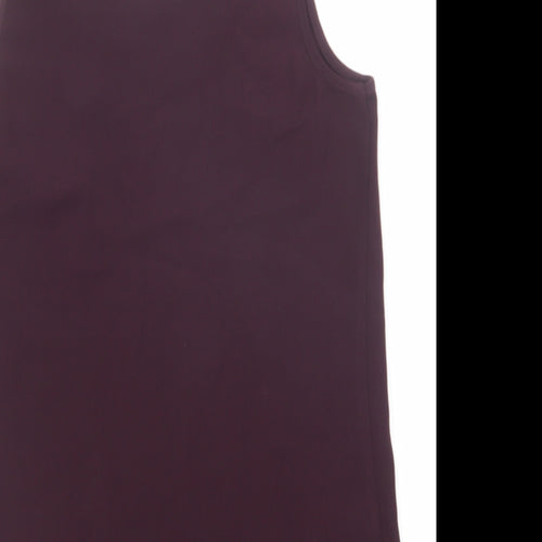 NEXT Womens Purple Nylon Basic Tank Size 6 Scoop Neck