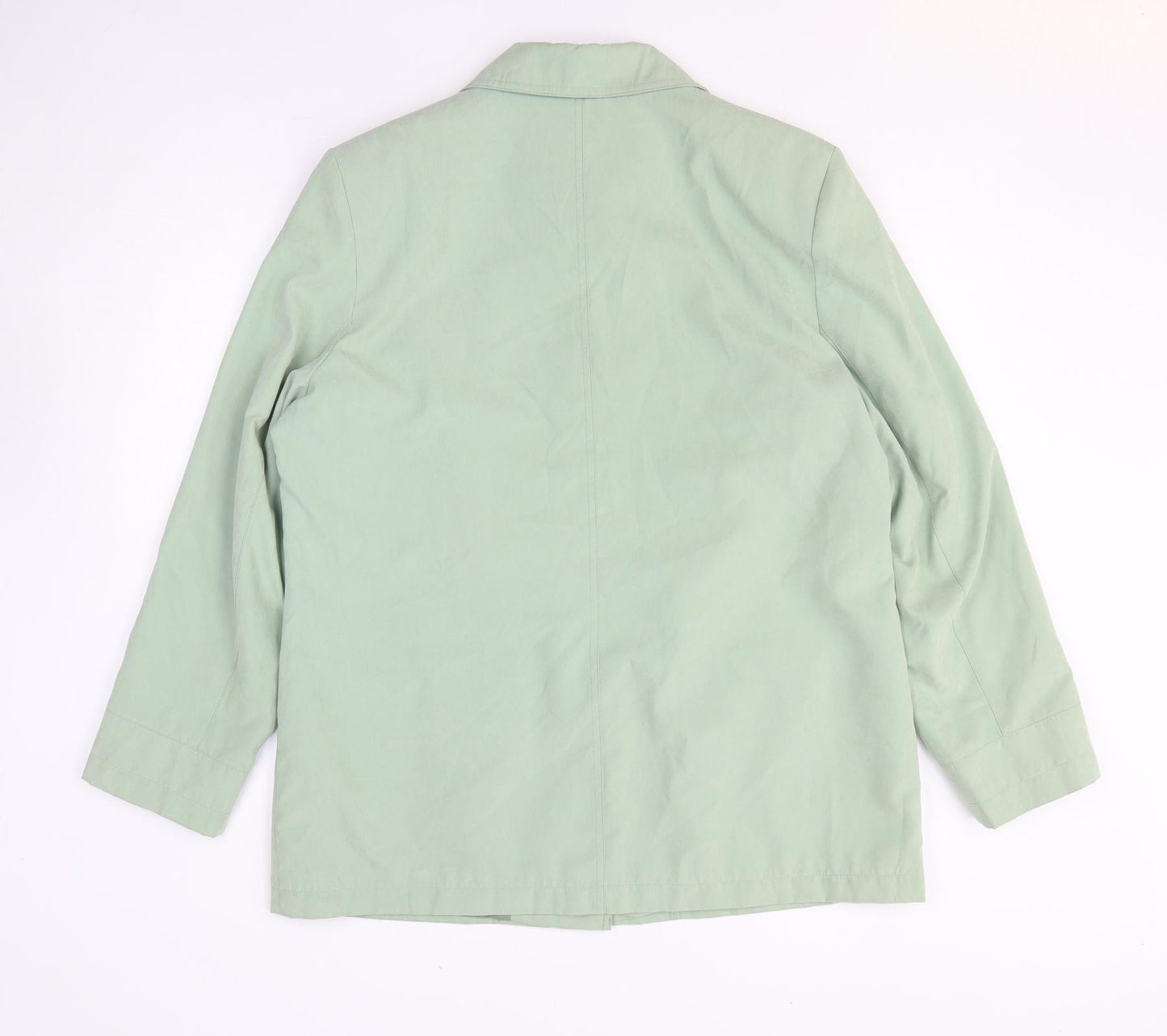 EWM Womens Green Jacket Size L Zip