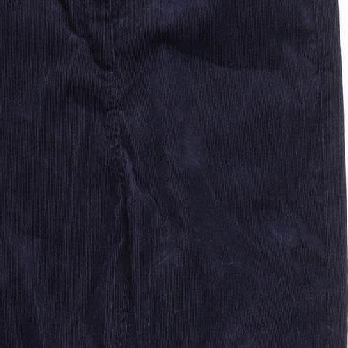 Rohan Womens Blue Cotton Straight Jeans Size 10 L25 in Regular Zip