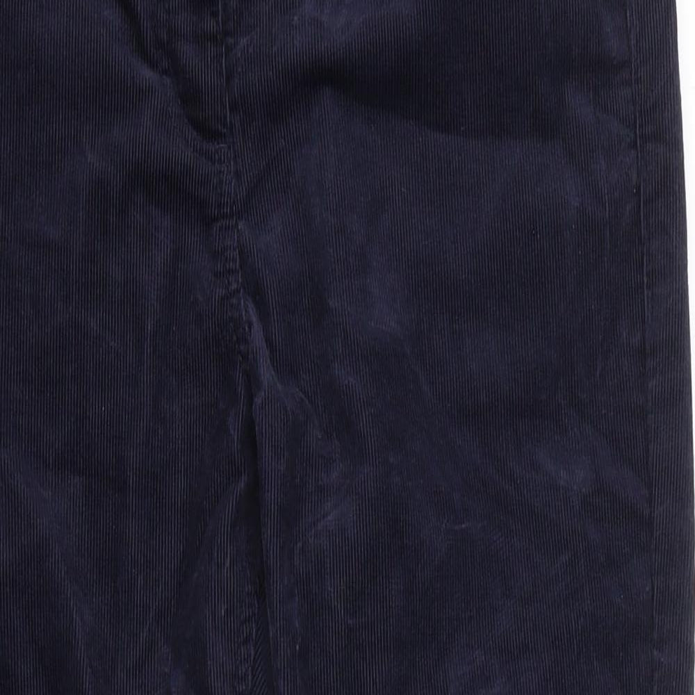 Rohan Womens Blue Cotton Straight Jeans Size 10 L25 in Regular Zip