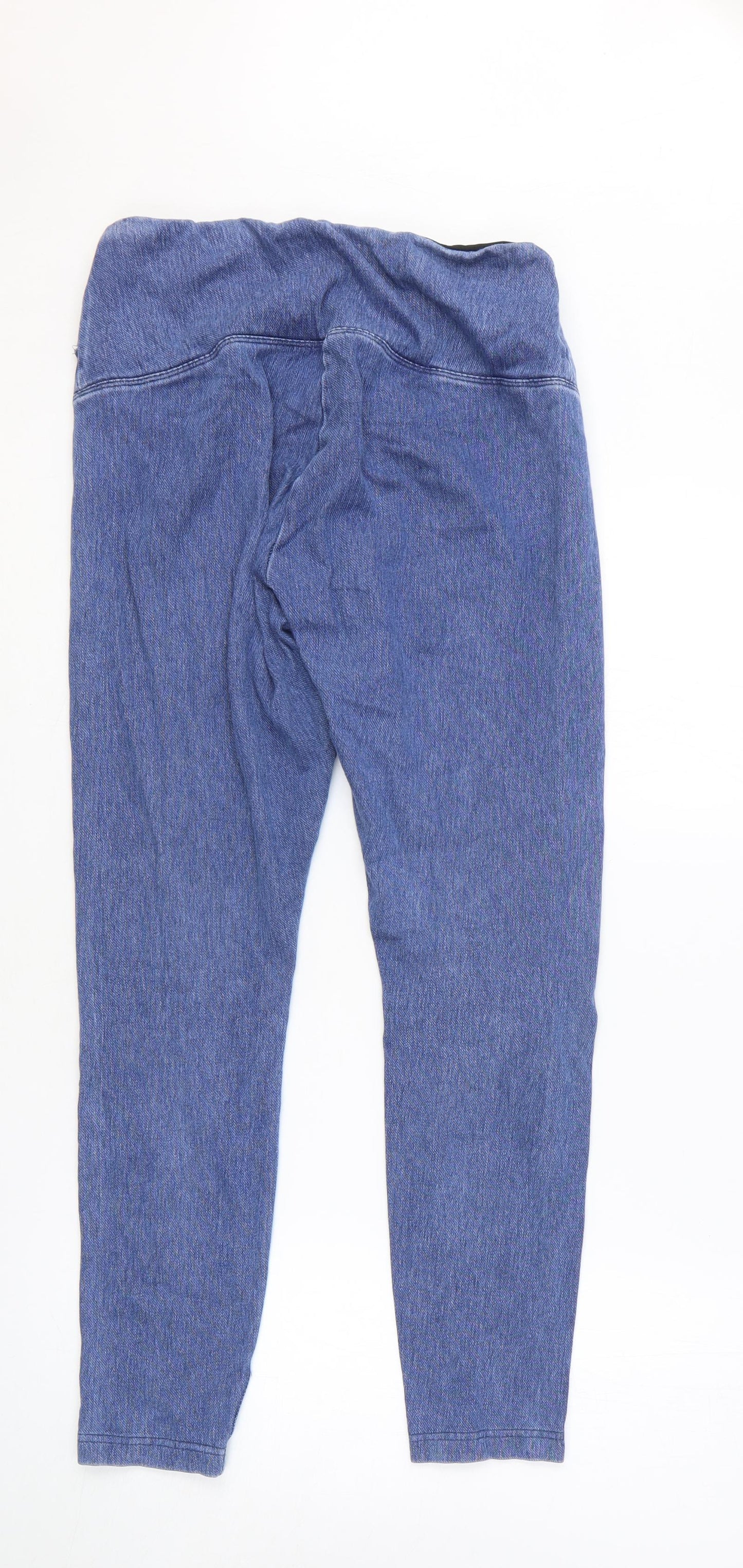 Lysse Womens Blue Cotton Jegging Jeans Size 12 L28 in Regular