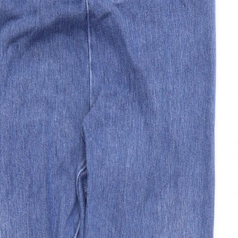 Lysse Womens Blue Cotton Jegging Jeans Size 12 L28 in Regular