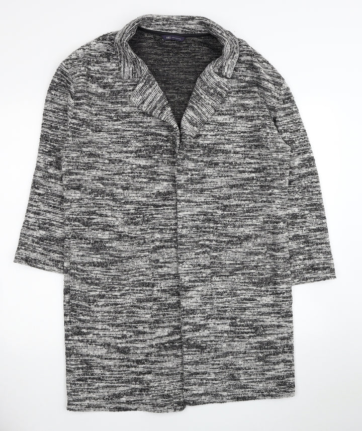 Marks and Spencer Womens Grey Overcoat Coat Size 12