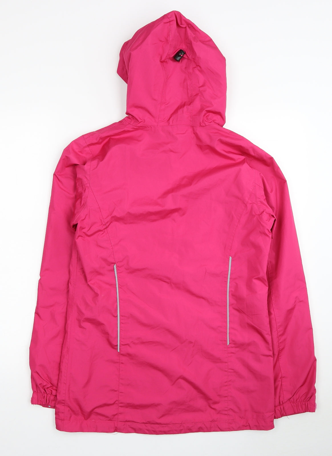 Crane Womens Pink Windbreaker Coat Size 8 Zip - Size 8-10