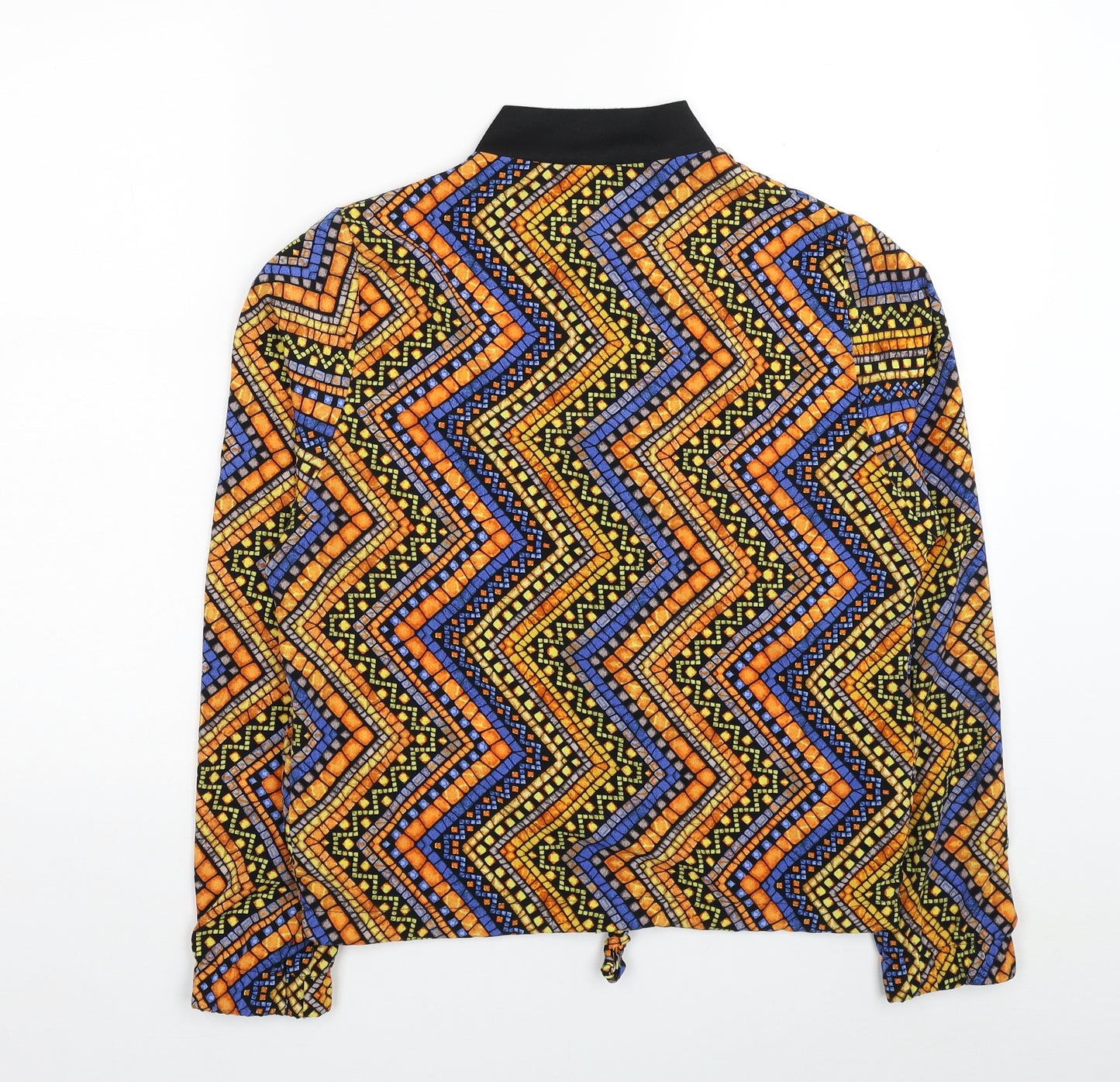 Innocent Womens Multicoloured Geometric Jacket Size 12 Zip