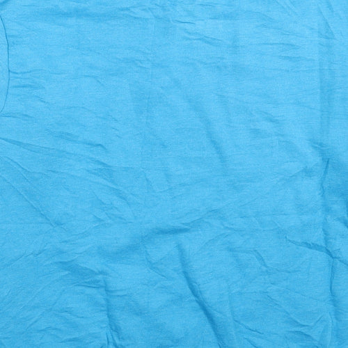 Hanes Womens Blue Cotton Pullover Sweatshirt Size M Pullover
