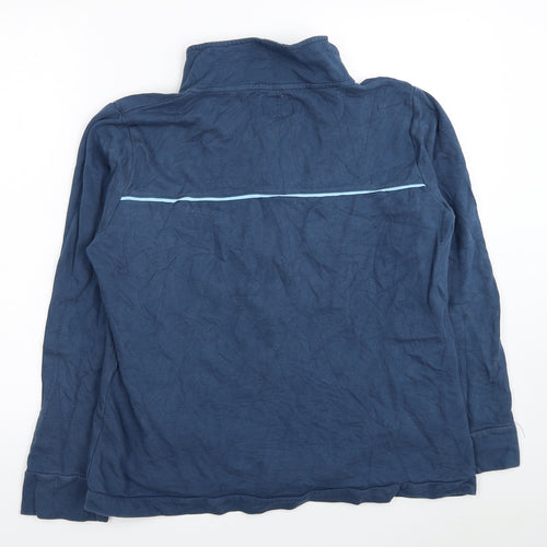 Help For Heroes Womens Blue Cotton Full Zip Sweatshirt Size 18 Zip