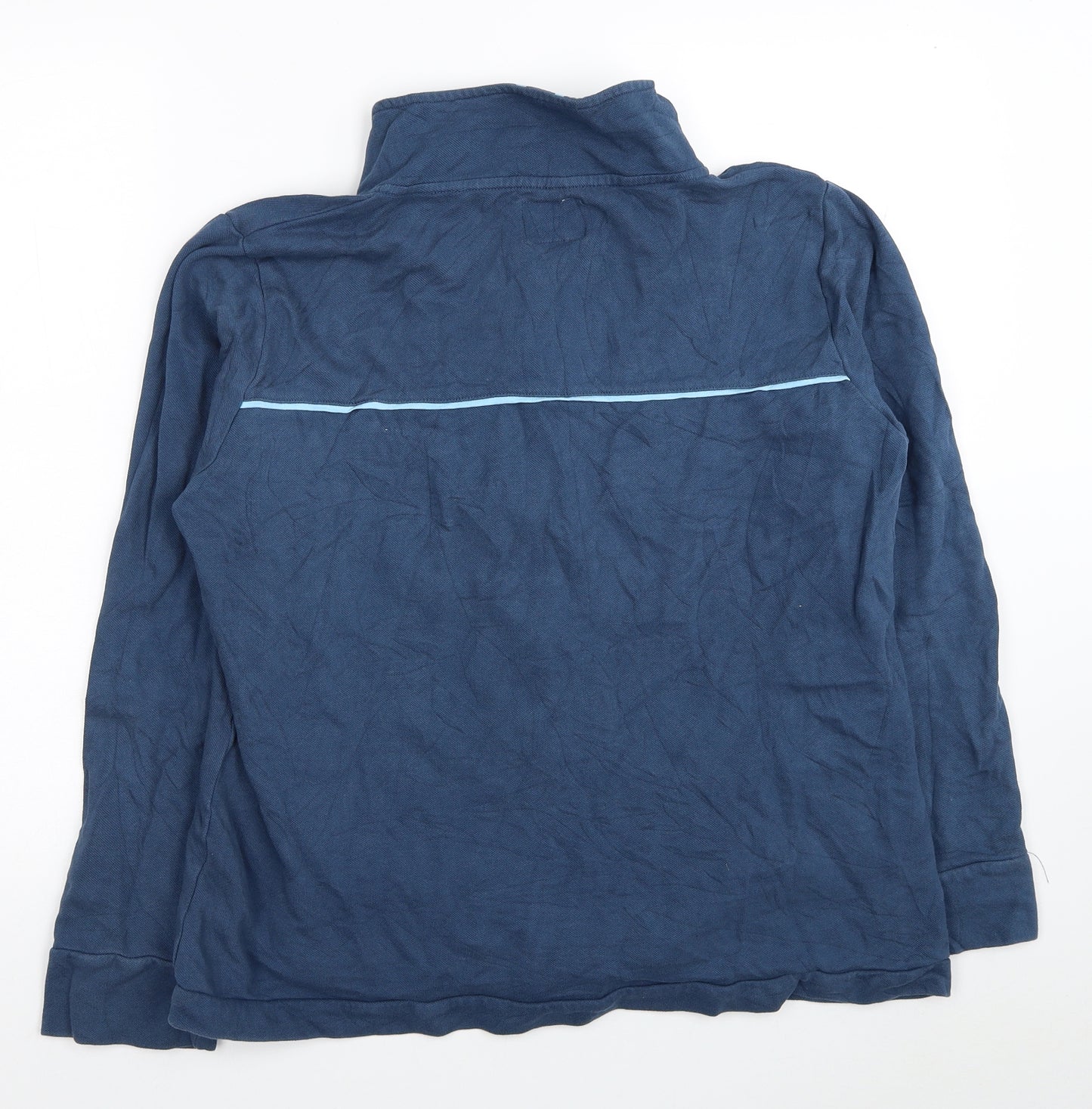 Help For Heroes Womens Blue Cotton Full Zip Sweatshirt Size 18 Zip