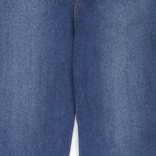 George Girls Blue Cotton Jegging Jeans Size 5-6 Years Regular Pullover