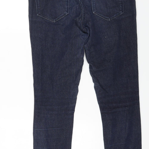 NEXT Womens Blue Cotton Jegging Jeans Size 10 L24 in Regular Button