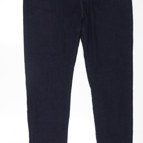 Denim & Co. Womens Blue Cotton Jegging Jeans Size 18 L28 in Regular
