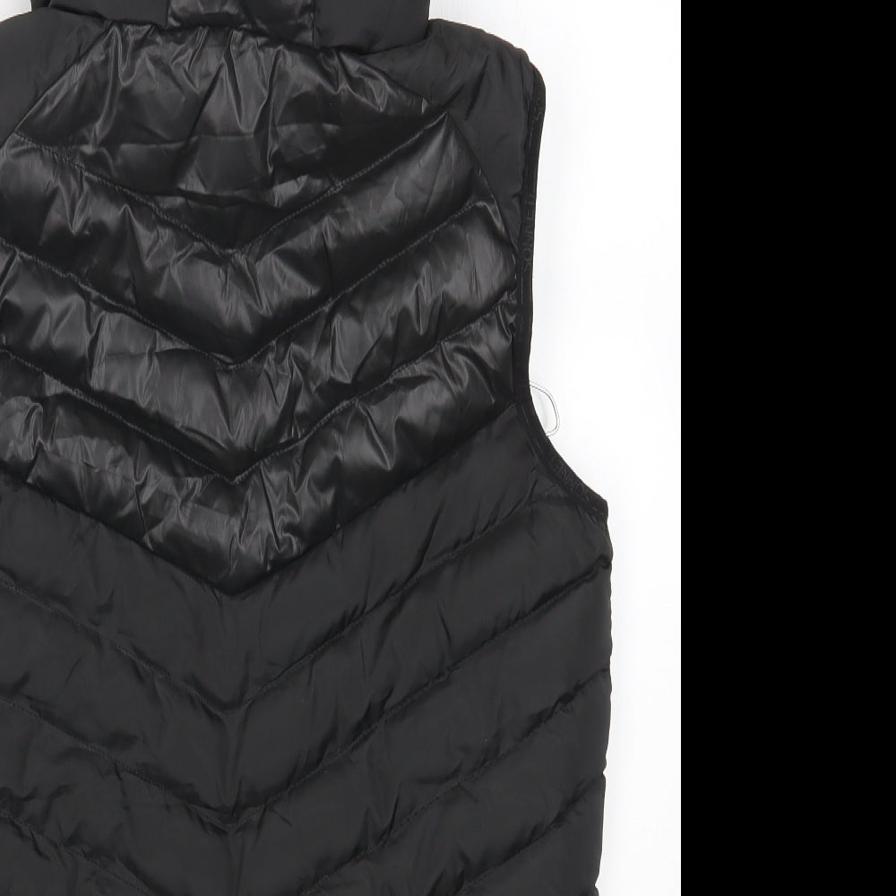 Sonneti Boys Black Gilet Waistcoat Size 13-14 Years Zip
