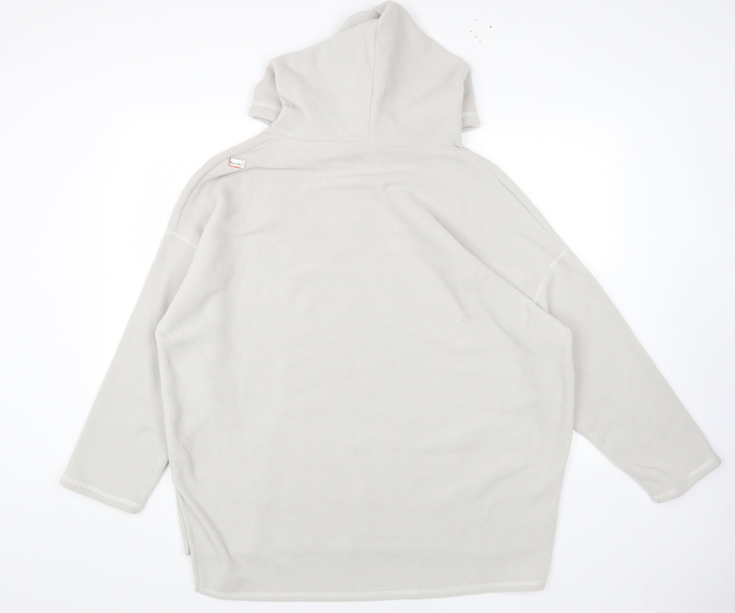 PEP&CO Womens Grey Round Neck Polyester Pullover Jumper Size L