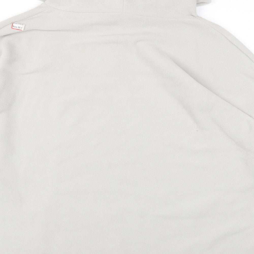 PEP&CO Womens Grey Round Neck Polyester Pullover Jumper Size L