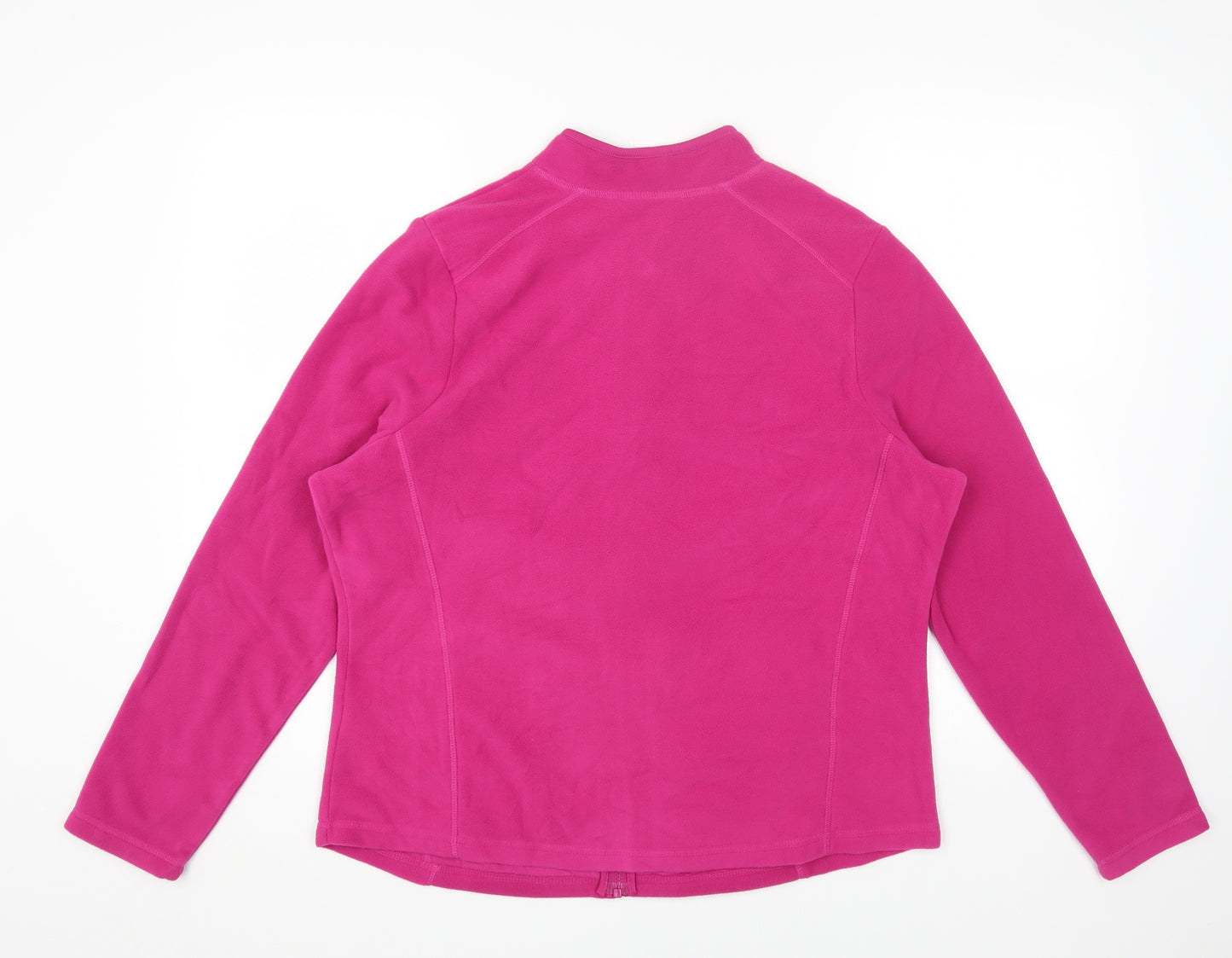 TU Womens Pink Jacket Size 16 Zip