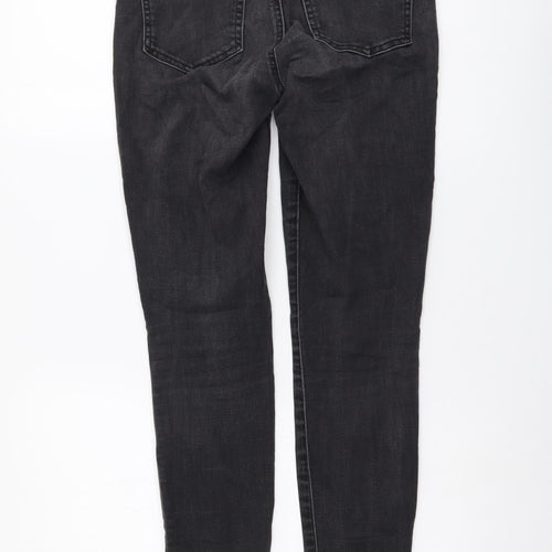 Gap Womens Grey Cotton Skinny Jeans Size 26 in L28 in Regular Button