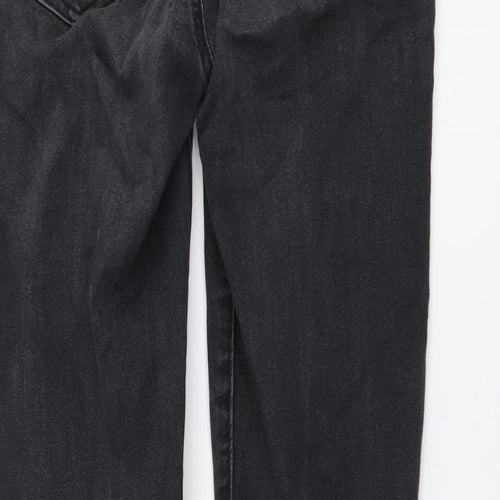 Gap Womens Grey Cotton Skinny Jeans Size 26 in L28 in Regular Button