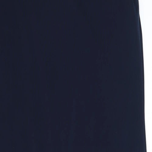 Great Plains Womens Blue Polyester Sheath Size 12 Round Neck Pullover
