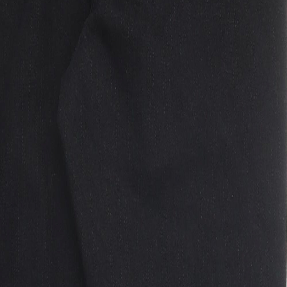 George Womens Black 100% Cotton Skinny Jeans Size 10 L31 in Regular Zip