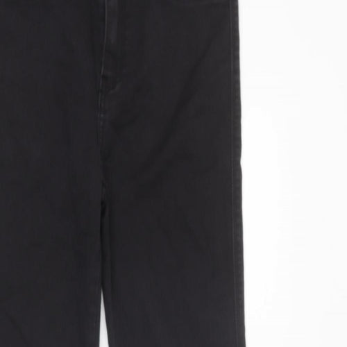 NEXT Womens Black 100% Cotton Skinny Jeans Size 32 in L37 in Regular Zip