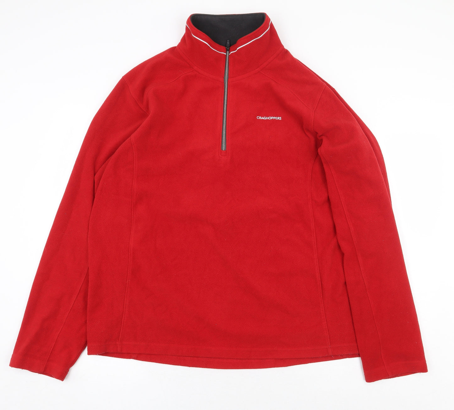 Craghoppers Mens Red Polyester Pullover Sweatshirt Size XL