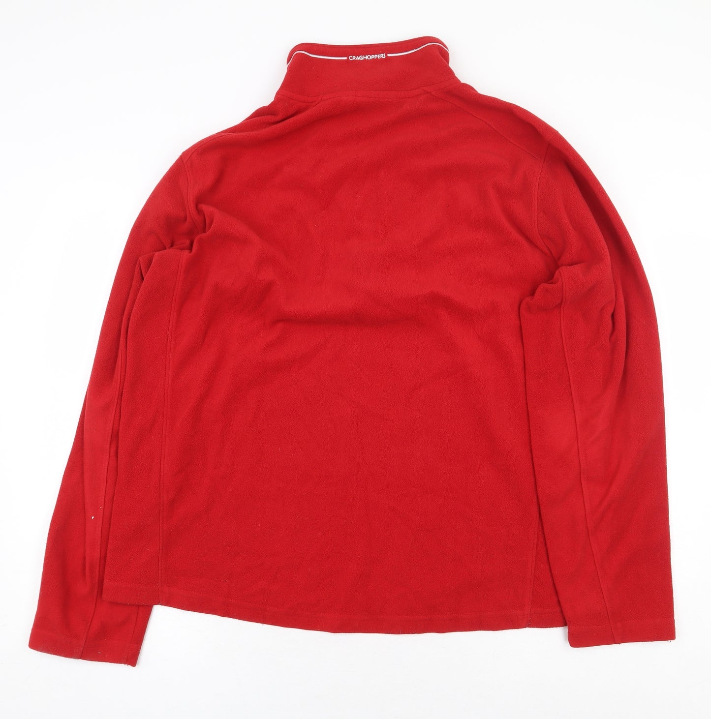 Craghoppers Mens Red Polyester Pullover Sweatshirt Size XL
